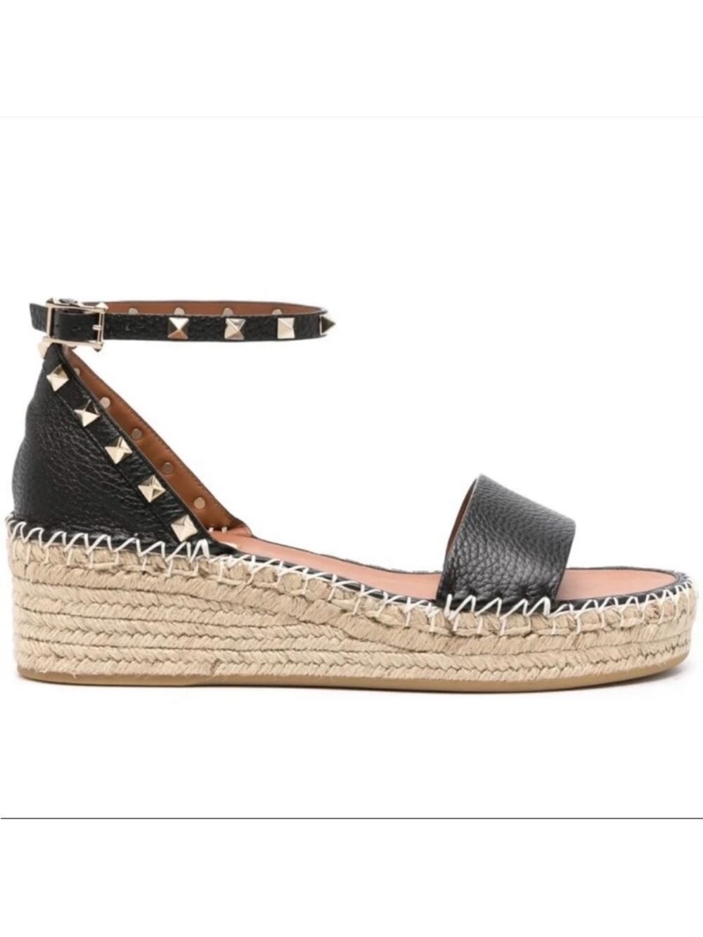 VALENTINO GARAVABI Rockstud 55 espadrilles sandals wedges